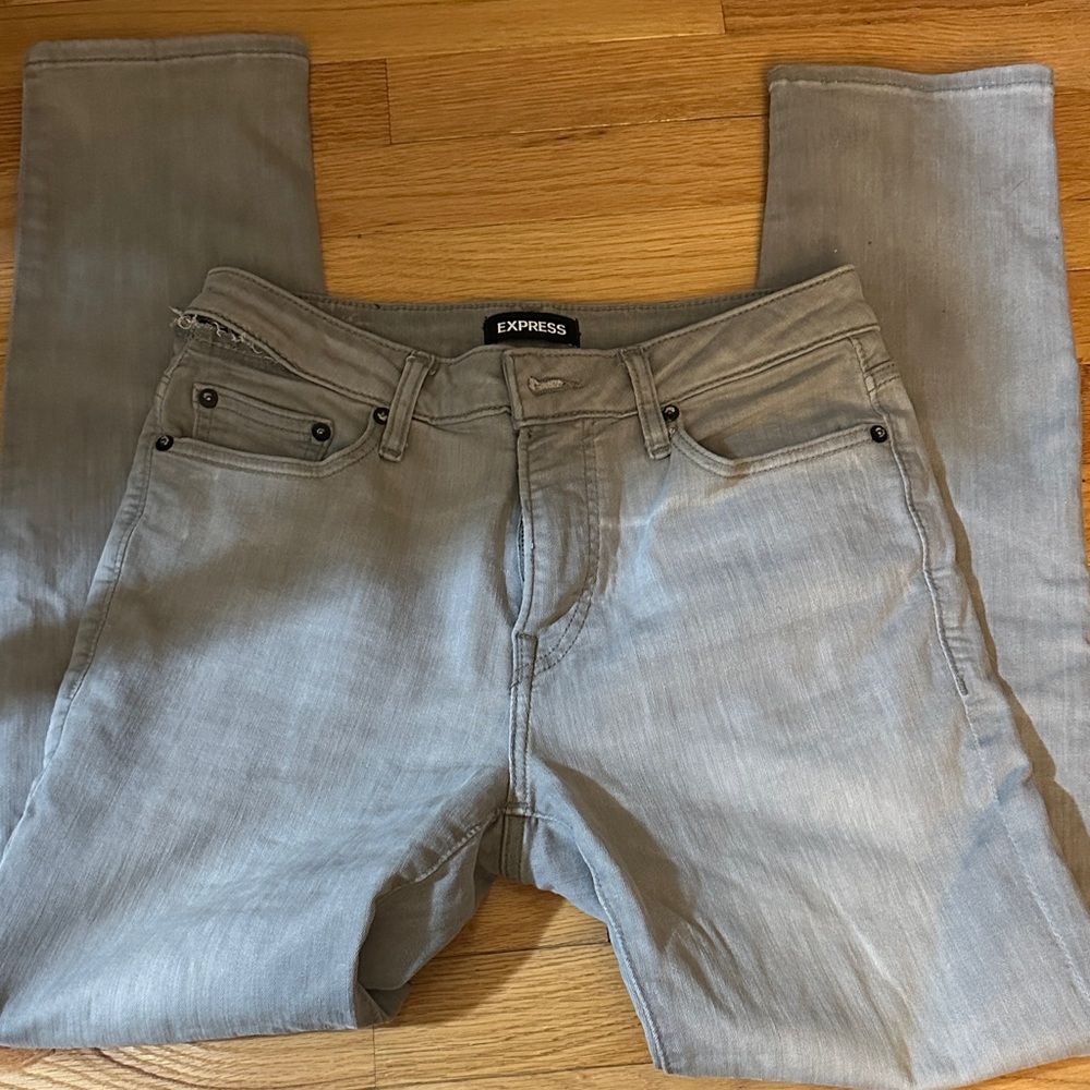 EXPRESS GRAY JEANS